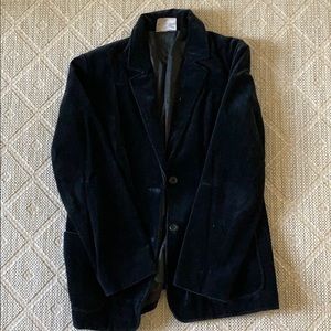 Velvet Black Blazer